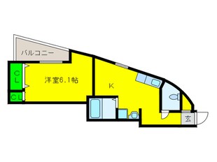 グリッター住之江の物件間取画像